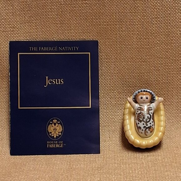 Vintage Fabrege Nativity Set - Picture 7 of 16